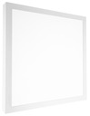 Светодиодная панель, накладной, квадратный потолочный светильник, 36Вт, 40x40 см, большой, белый