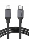 Кабель USB-C — Lightning UGREEN US387, 1 м (черный)