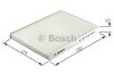 BOSCH FILTRO CABINAS FIAT STILO 01- CON AKTYWNYM WEGLEM 