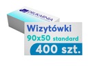 ВИЗИТКА 90х50 400 шт.