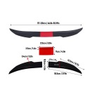 ЗАДНІЙ СПОЙЛЕР БАГАЖНИКА АВТОМОБІЛЯ 117-128CM РЕГУЛЬОВАНИЙ ABS SILNA VS  фото 10