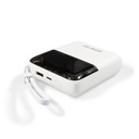 WEKOME Power bank 10000 mAh Super Charging z wbudowanym kablem USB-C & Waga produktu z opakowaniem jednostkowym 0.15 kg