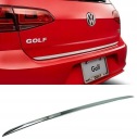 VW GOLF 7 VII HB - НАКЛАДКА ХРОМ ХРОМИРОВАНАЯ КРЫШКУ БАГАЖНИКА  фото 14