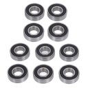 10 PIECES BEARING DEEP GROOVE 6001RS DO COLORS I POMPEK DO BICYCLES MOTOROWYCH  photo 9