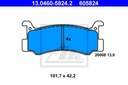 DISCOS ZAPATAS PARTE TRASERA ATE MAZDA MX-3 