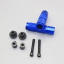 1 КОМПЛЕКТ UNIWERSALNYCH PODNOZKOW DO МОТОЦИКЛОВ / DIRT BIKE / ATV BLUE  фото 8