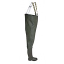 Fishing Waders PROS Green Polish