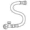 ШЛАНГ ГАЗОВИЙ РЕДУКТОРА GOK TRUMA DUOCONTROL G12 KLFXM20X1.5 SBS 75CM MONOCONT  (17420519376) фото min 6