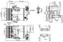 NISSENS COMPRESOR DE ACONDICIONADOR ALFA ROMEO 159 BRERA SPIDER 2.4D 