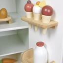 Tender Leaf Toys: drevená chladnička s kockovačom na Materiál drevo