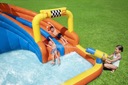Vodný zábavný park pre deti 5+ BESTWAY Šmykľavka + Basketbal + Tunel Farba viacfarebná