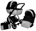 APUS CHIC 2w1 Dada Prams wózek dziecięcy - Silver