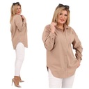 ЖЕНСКАЯ ЭЛЕГАНТНАЯ КЛАССИЧЕСКАЯ ХЛОПКОВАЯ РУБАШКА ОВЕРСАЙЗ С РУБАШКОЙ