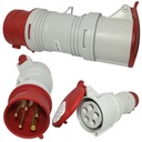 PRZEJŚCIÓWKA SIŁOWA REDUKTOR Z 16A NA 32A 5P IP44