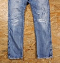 Džínsové nohavice EMPORIO ARMANI Dizajnové Džínsy Denim Nový Model 34 Zapínanie zips