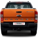 Наклейки Ford RANGER Wildtrak, 2 цвета, высокое КАЧЕСТВО