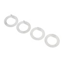 4PCS 1-CALOWA ПРИЦЕПА ПІДКЛАДКА WRZECIONA СТАЛЬ НЕРЖАВІЙКА ДЛЯ DE  (17810633916) фото min 6
