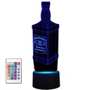 Ночник 3D LED цвета пульт JACK DANIELS R2