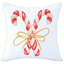 ДЕКОРАТИВНАЯ НАВУШКА 40х40 РОЖДЕСТВЕНСКАЯ С ПРИНТОМ