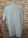 LACOSTE Modrá kockovaná košeľa Regular Fit 50 US 2XG Značka Lacoste