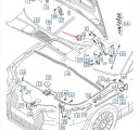 AUDI A4 B9 CHARNIÈRE CAPOTS MOTEUR GAUCHE 8W0823301E ORIGINALphoto 7