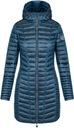 kabát Loap Iliana - L31L/Cool Blue Dominujúci vzor bez vzoru