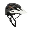 Rowerowy KASK TRWAŁY CZARNY NILS r. 55-61cm