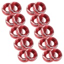 20 SZT. ALUMINUM PODKLADEK DO BOLTS TABLIC REGISTRATION MOTORCYCLES  photo 7