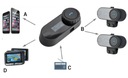 INTERKOM MOTOCIKLINIS BLUETOOTH T-COM SC V3 PRO MOWI : NAS PO POLSKU nuotrauka 8