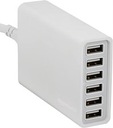 AMAZON BASICS 60ВТ 6-ПОРТОВОЕ СЕТЕВОЕ ЗАРЯДНОЕ УСТРОЙСТВО USB