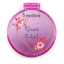 Зеркало с женским принтом