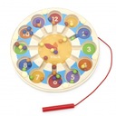 ЧАСЫ-ДЕРЕВЯННЫЕ МАГНИТНЫЕ ИГРЫ