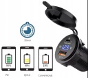 ГНІЗДО АВТОМОБІЛЬНИЙ USB 2 QC 3.0 PD WOLOTMIERZ 12V 24V IP65 ВИМИКАЧ 63W  (18896734733) фото min 9
