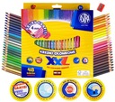 Ceruzkové pastelky Astra 48 farieb XXL s strúhadlom Počet kusov v sade 48 ks