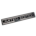Naklejka Limited Edition CARBON czarna dwie warstwy CHROM 15cm