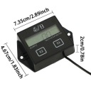 DASHBOARD ENGINE HOURS TIME WORKS ENGINE MOTORCYCLE TACHOMETER MOWER ENGINE  photo 7