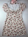 Tunika dámske šaty mini kvety SHEIN USA L Dominujúci materiál polyester