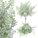 ИСКУССТВЕННЫЕ ЦВЕТЫ ЛИСТЬЯ ТОЛСТАЯ ВЕТКА ДЛЯ ВАЗЫ ПЛАТЬЯ 39см БЕЛЕНЕННАЯ СВАДЬБА