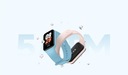 SMARTBAND Xiaomi Mi Band 8 Active CZARNY SpO2 5 ATM TFT Bluetooth 5.1 BLE