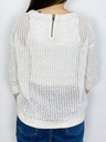 Sweter ażurowy L 40 Marks&Spencer Dekolt okrągły