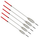 5 X BRAND BALSA FLOAT WAGGLER MATCH 7-12 г F5