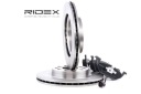 RIDEX KIT VERS FREINS FREINS DISQUE AVANT VERS VW POLO (9N) POLO (6N2)photo 13