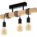 LAMPA SUFITOWA WISZĄCA METAL/BAMBUS LINE BOHO LINE