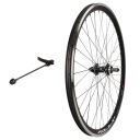 Заднее велосипедное колесо 26 мм, усиленное муфтой свободного хода QR.