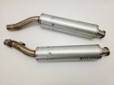 ВЫХЛОПНЫЕ ГЛУШИТЕЛИ НАКОНЕЧНИКИ ВЫХЛОП SUZUKI SV HONDA VTR 1000 KAWASAKI ZZR 45MM  фото 6