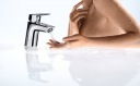Тропический душ 25 с полкой + комплект смесителей HANSGROHE