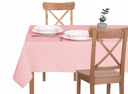 Скатерть устойчивая к пятнам - 140X300 - ТВЕРДЫЙ ПОРОШОК РОЗОВЫЙ