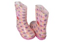 Kalosze dziewczęce Peppa gumowce na deszcz R27 Kolor różowy