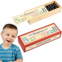 REX LONDON Gra domino drewniane dla dzieci