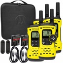 4x MOTOROLA T92 H2O WODOODPORNE KRÓTKOFALÓWKI WALKIE TALKIE RADIOTELEFONY
